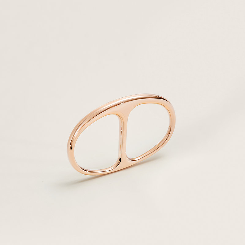 Chaine d'ancre Punk double ring | Hermès USA